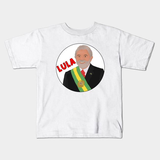 Lula Kids T-Shirt by DiegoCarvalho